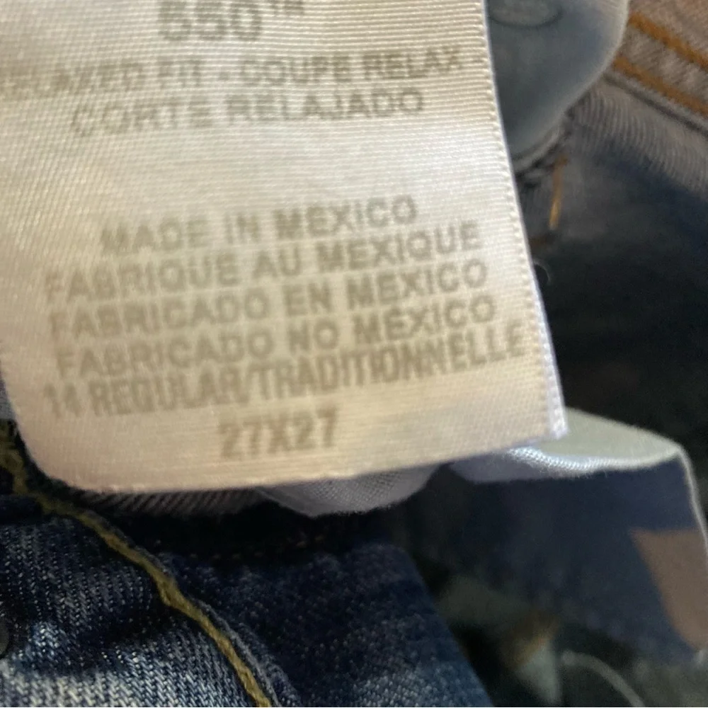 Boys 550 Relaxed Fit Levis Jeans